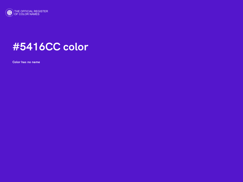 #5416CC color image