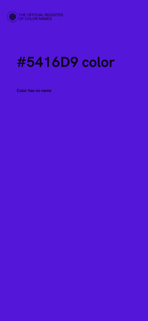 #5416D9 color image