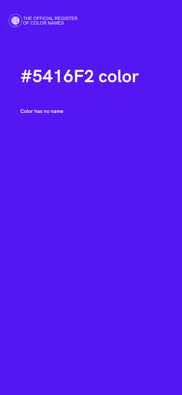 #5416F2 color image