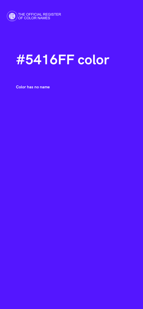 #5416FF color image