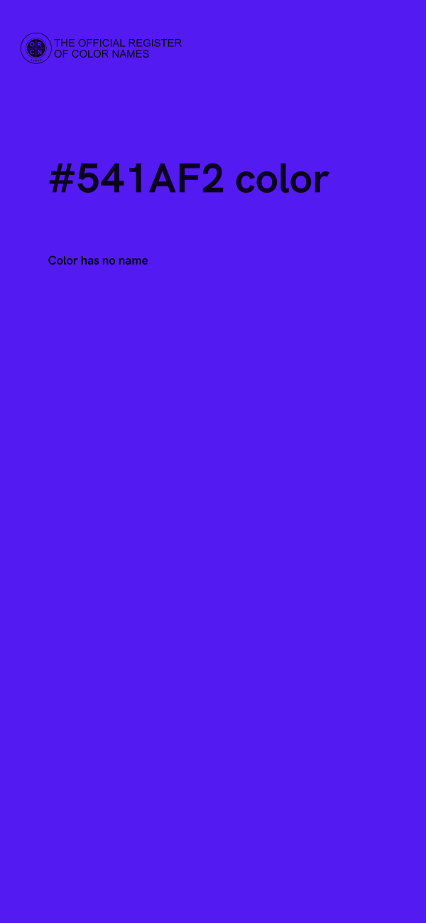 #541AF2 color image