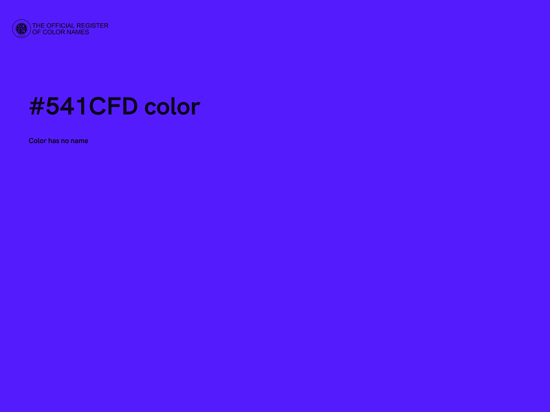 #541CFD color image