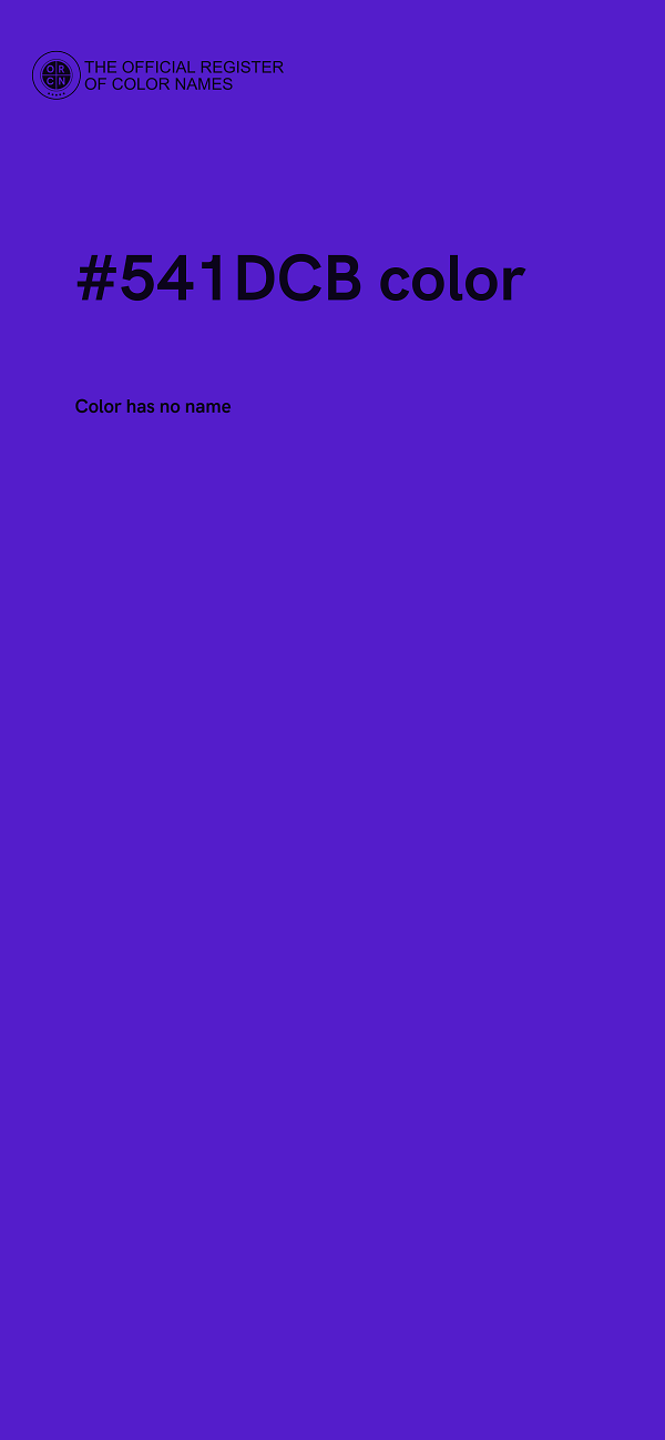 #541DCB color image