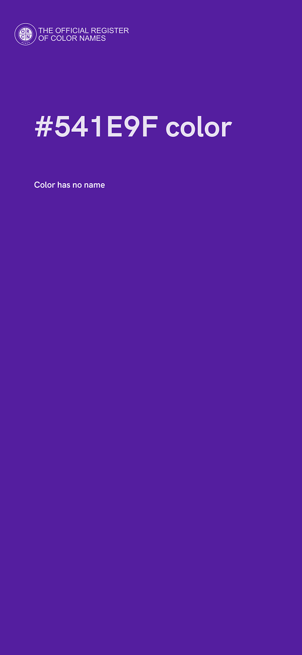 #541E9F color image
