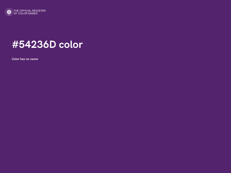#54236D color image