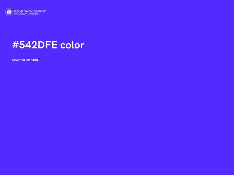 #542DFE color image