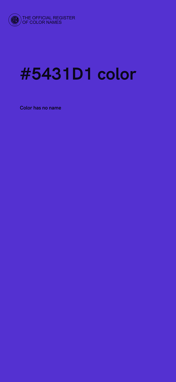 #5431D1 color image