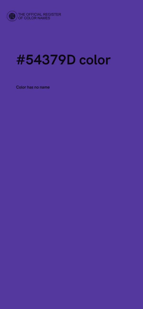 #54379D color image
