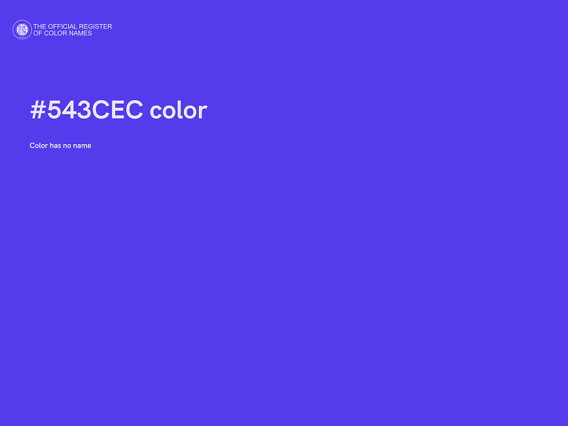 #543CEC color image