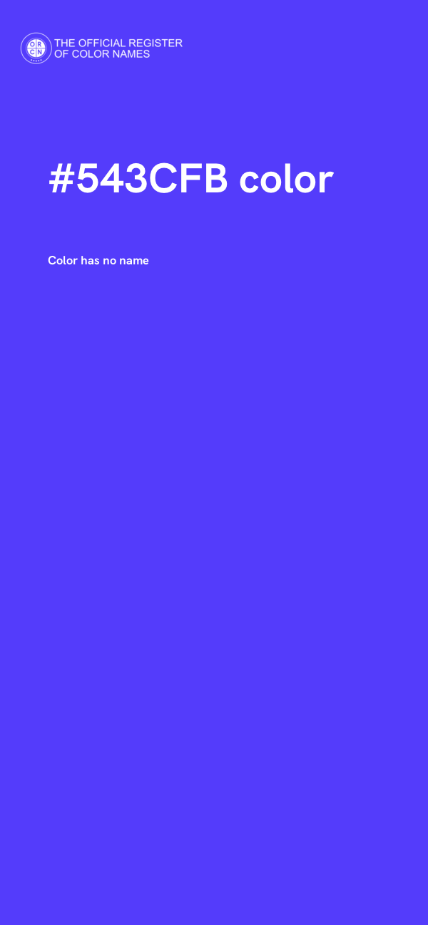 #543CFB color image