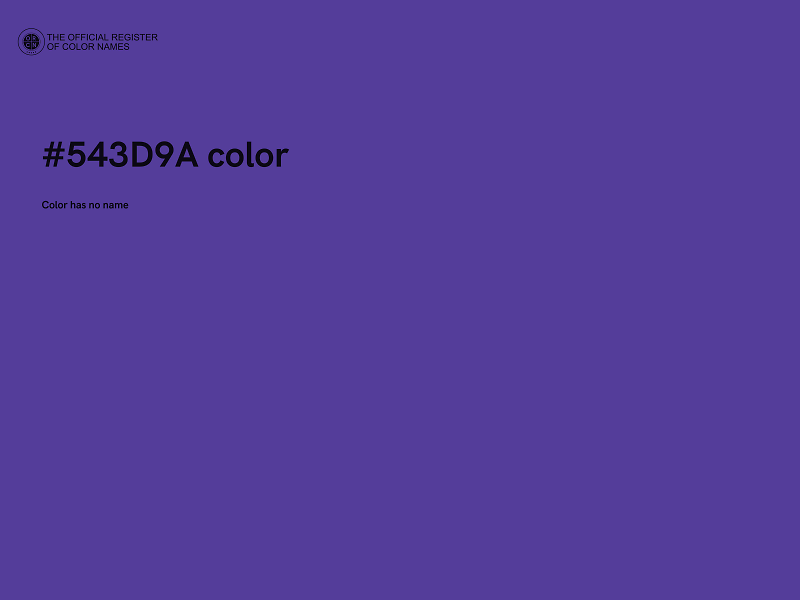 #543D9A color image