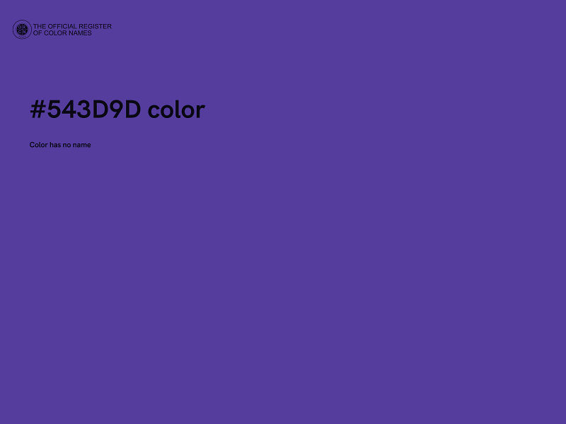 #543D9D color image