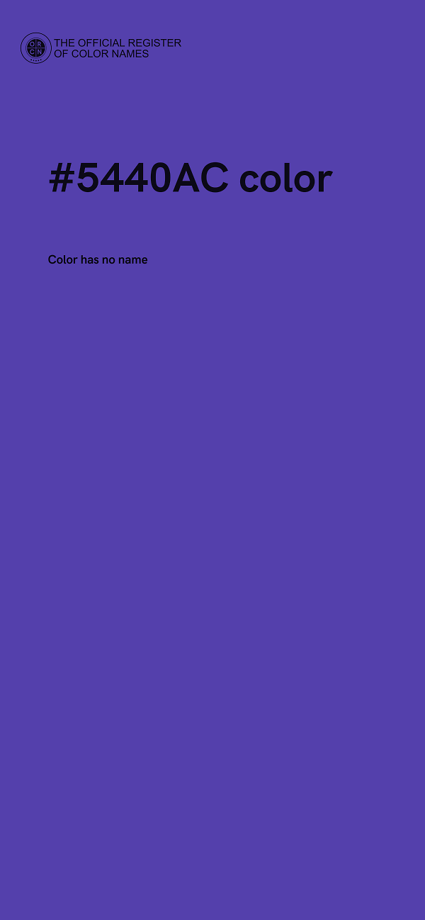 #5440AC color image