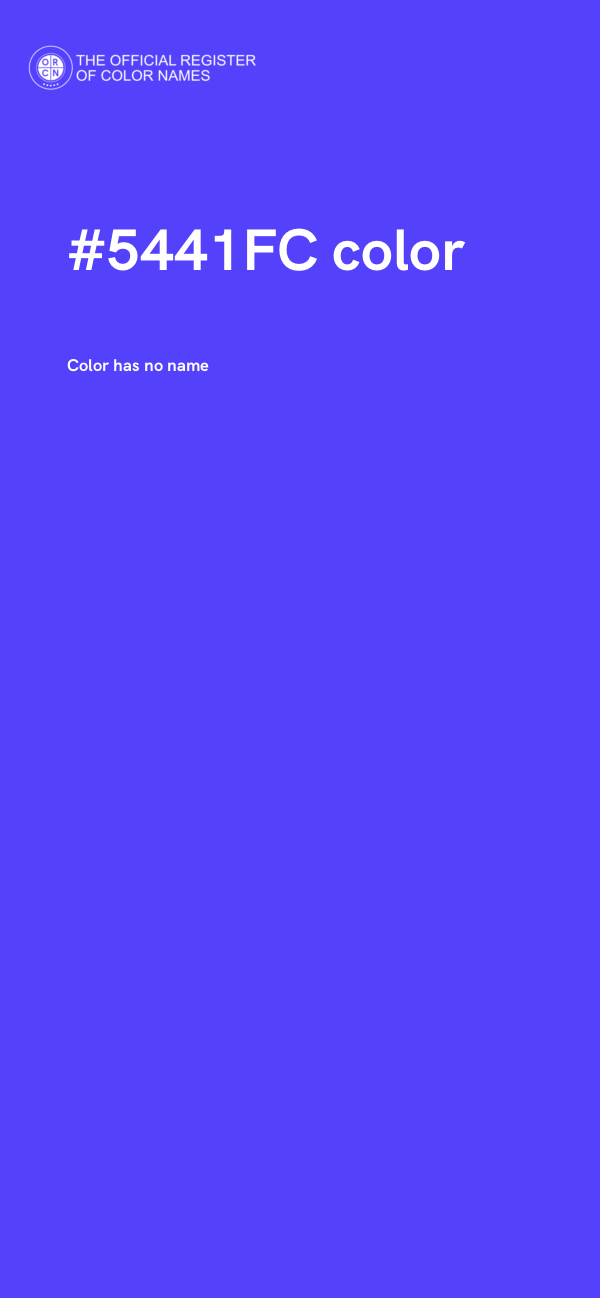 #5441FC color image