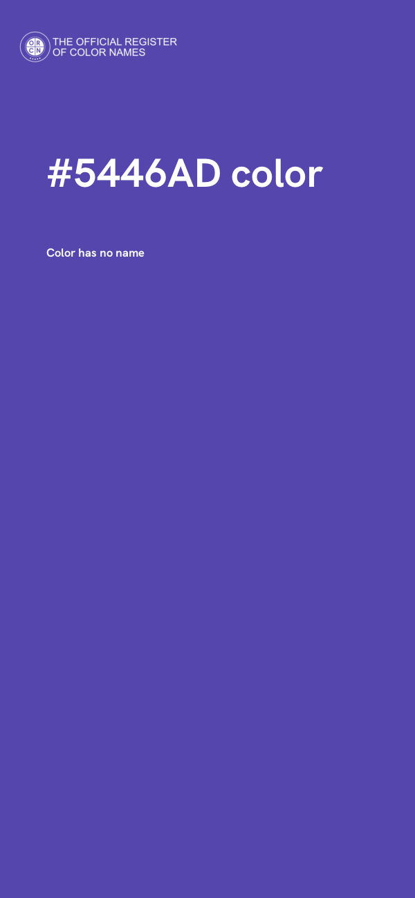 #5446AD color image