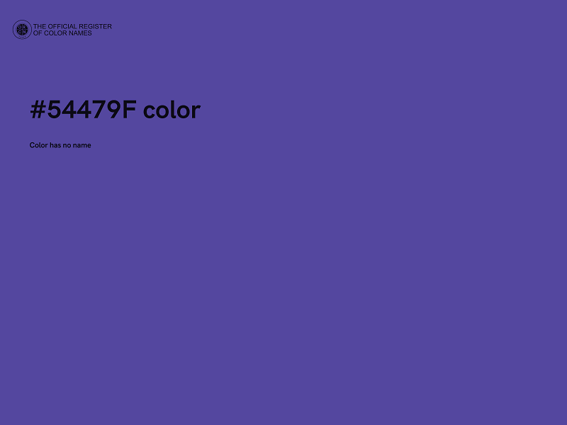 #54479F color image