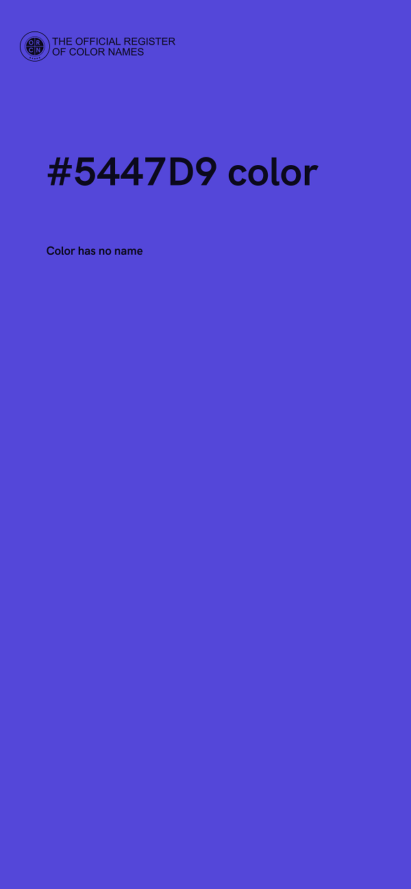 #5447D9 color image