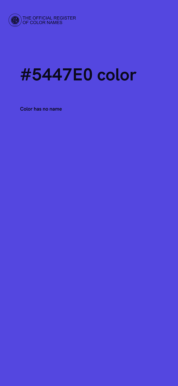 #5447E0 color image