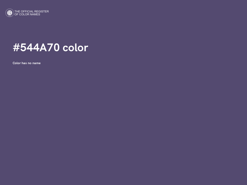 #544A70 color image