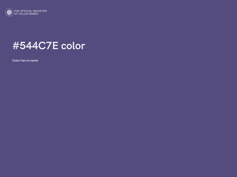 #544C7E color image