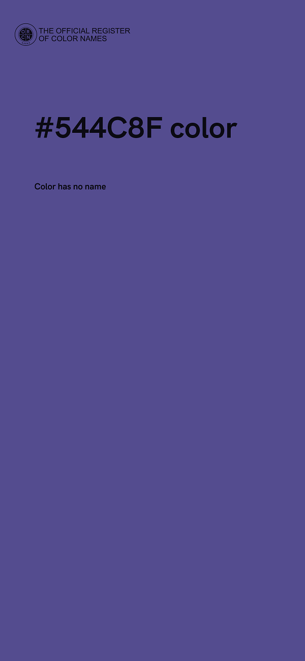 #544C8F color image