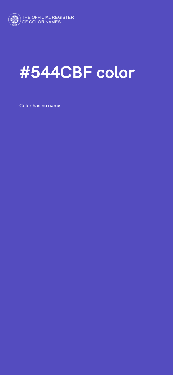 #544CBF color image