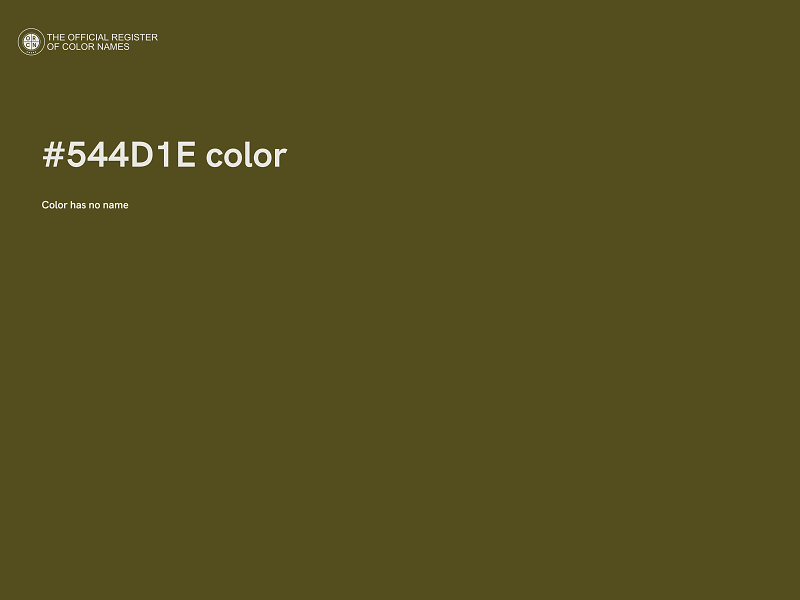 #544D1E color image