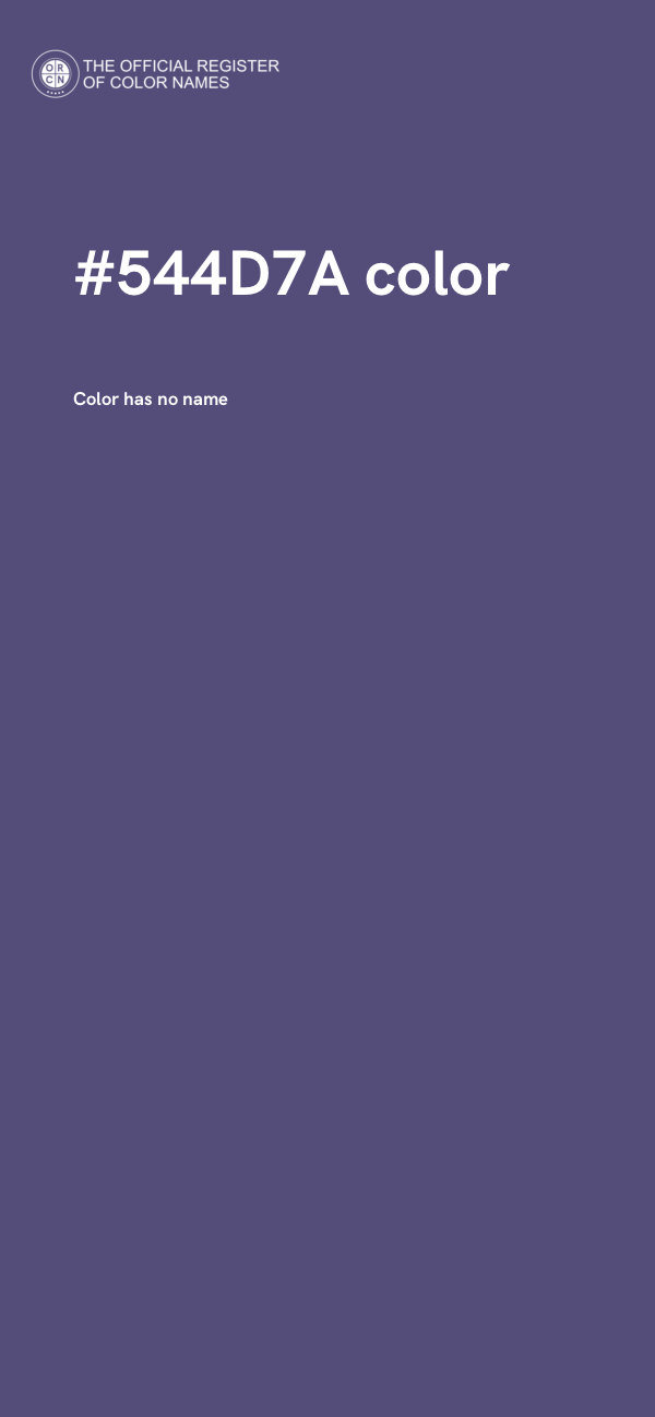 #544D7A color image