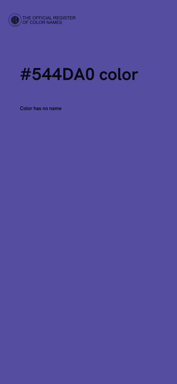 #544DA0 color image