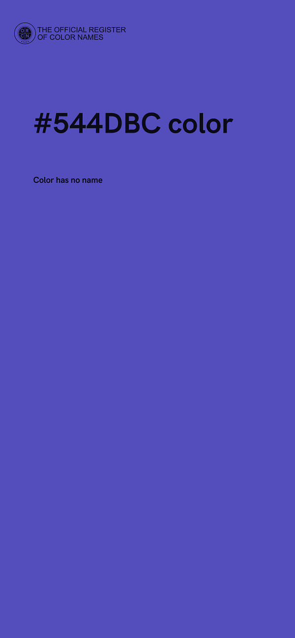 #544DBC color image