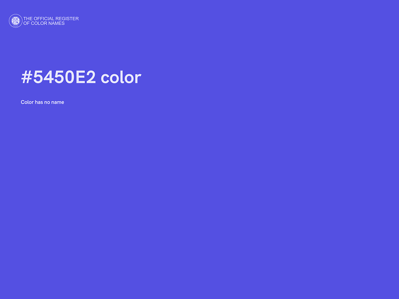 #5450E2 color image