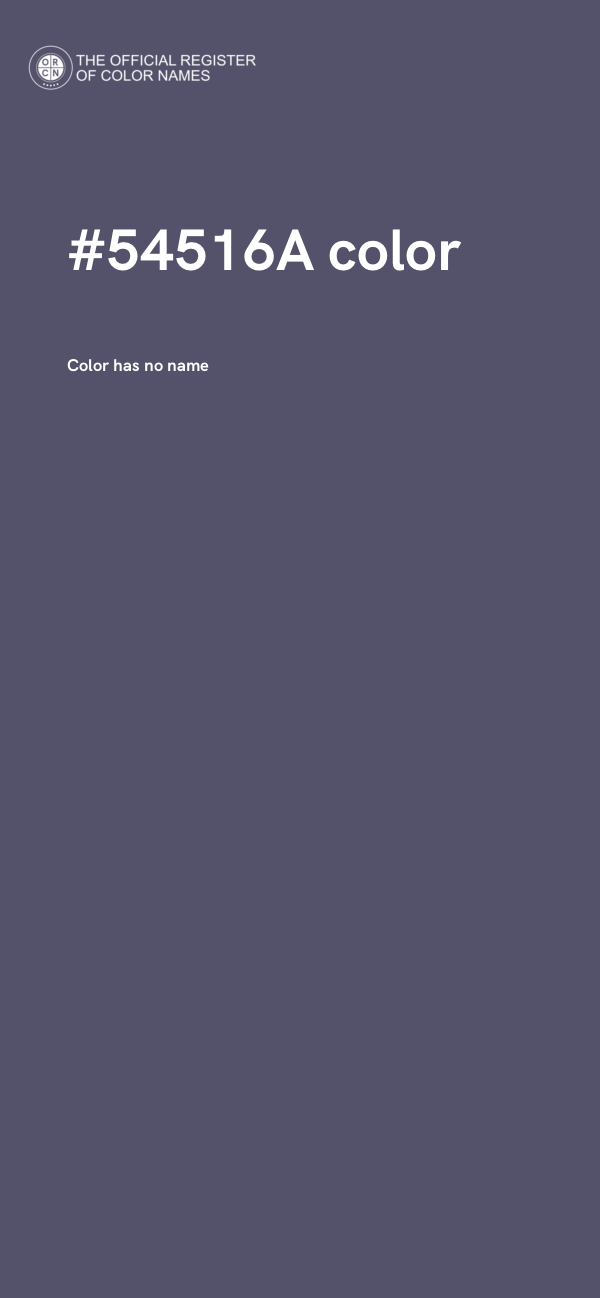 #54516A color image
