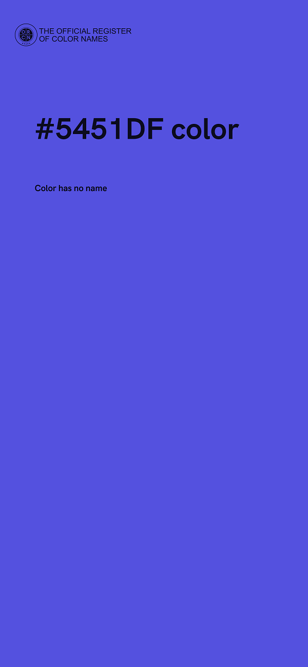 #5451DF color image