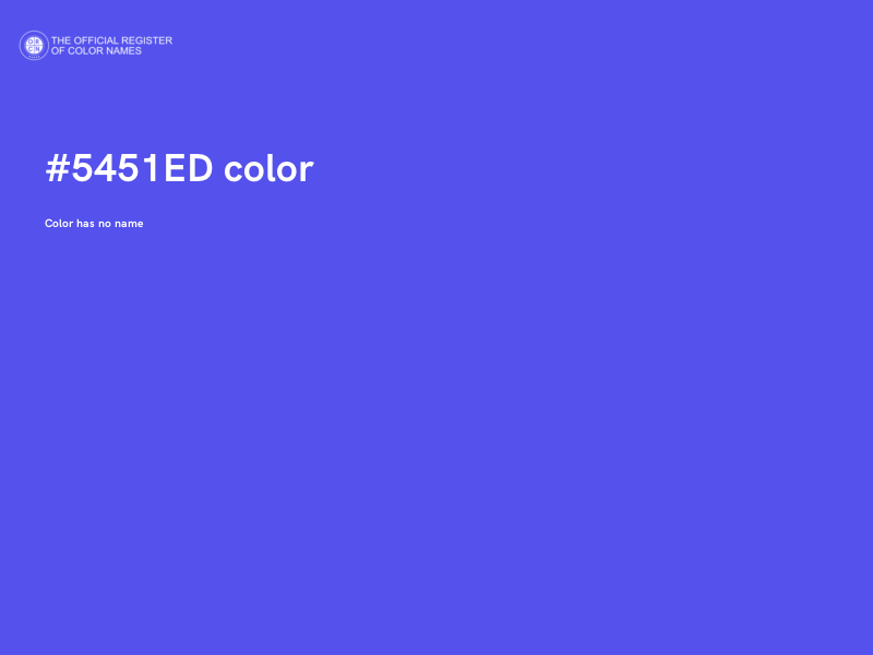#5451ED color image