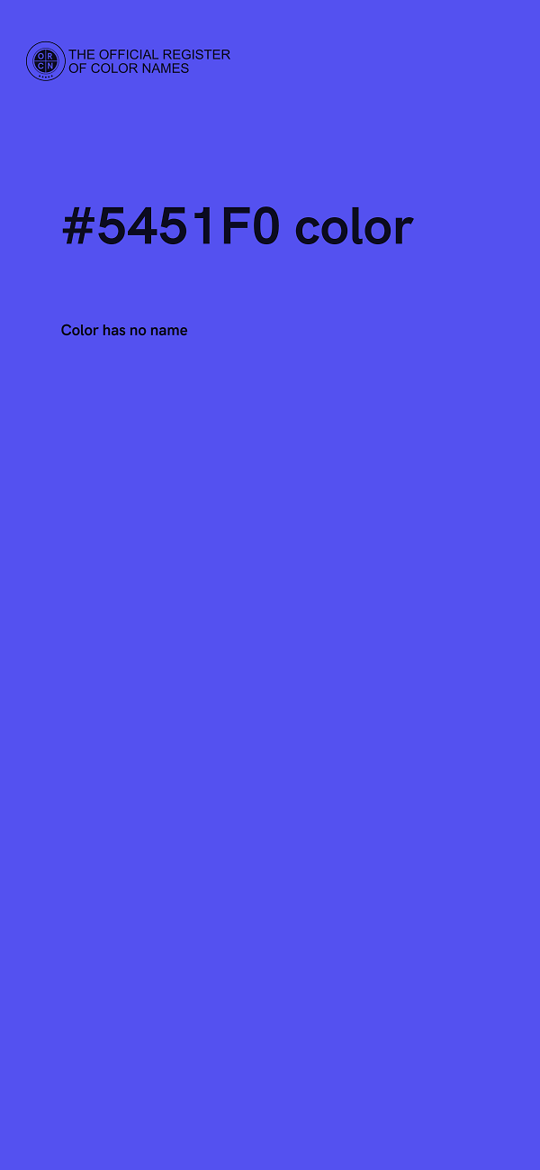 #5451F0 color image