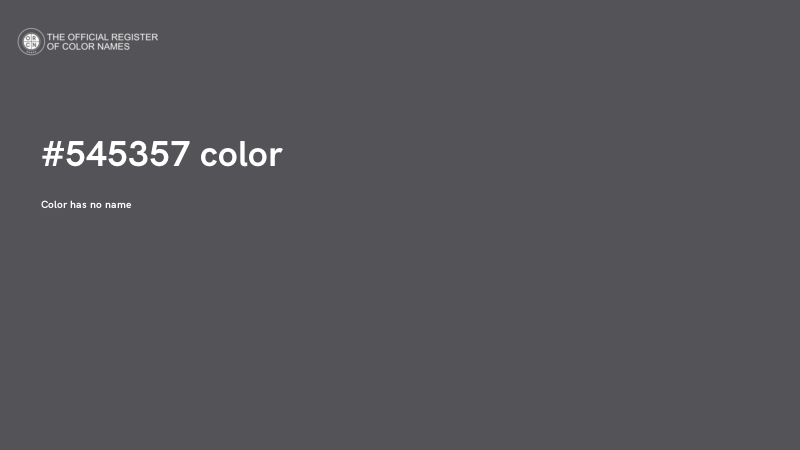#545357 color image
