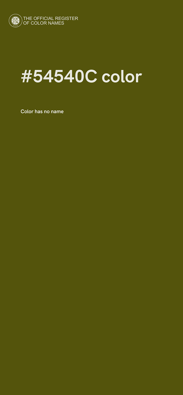 #54540C color image
