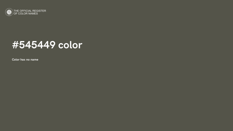 #545449 color image