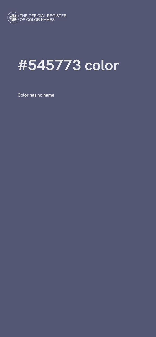 #545773 color image