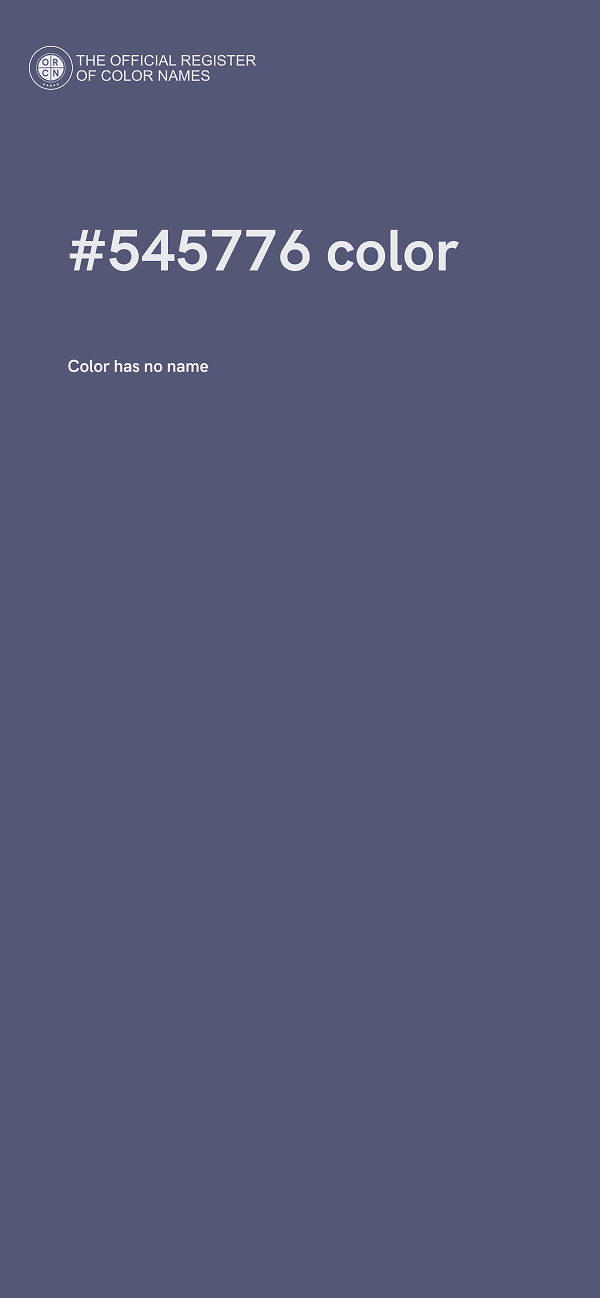 #545776 color image