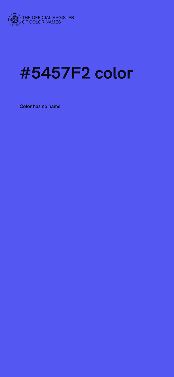 #5457F2 color image