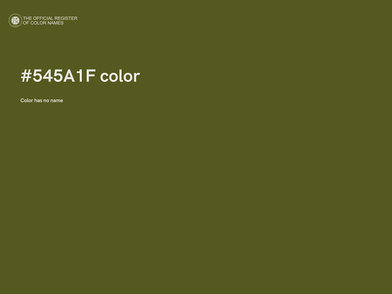 #545A1F color image