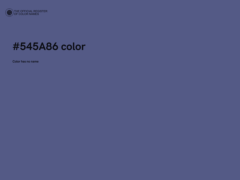 #545A86 color image