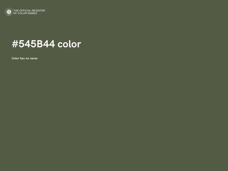 #545B44 color image