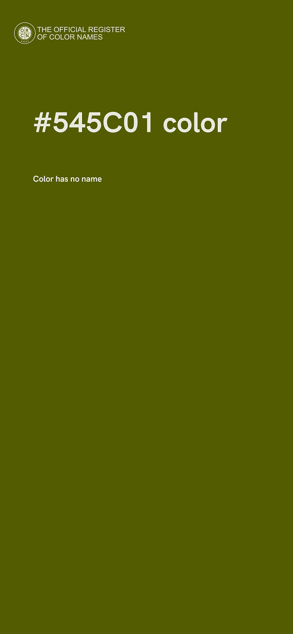 #545C01 color image