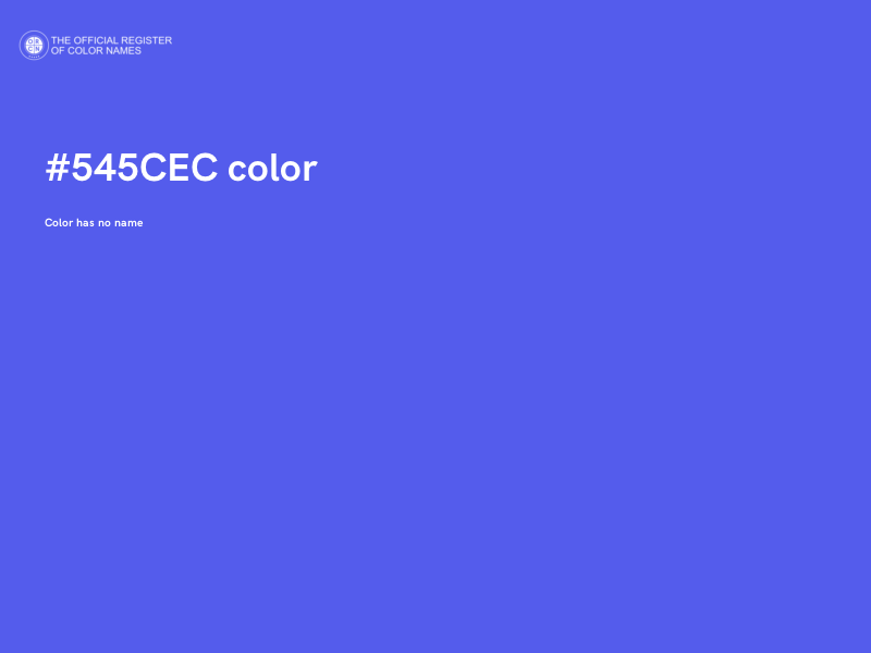 #545CEC color image