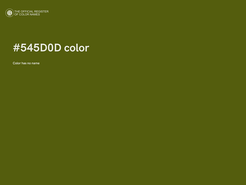 #545D0D color image