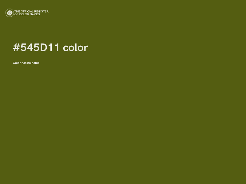 #545D11 color image