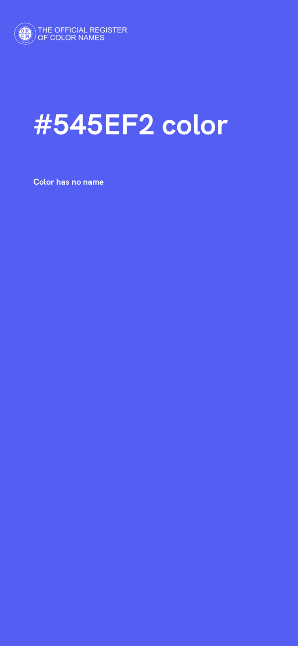 #545EF2 color image