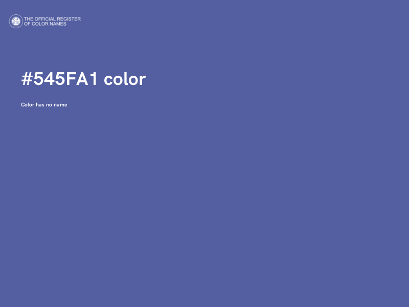 #545FA1 color image